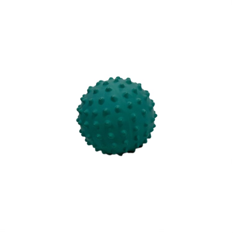 natural rubber lamb ring teether-soft grapable toy for infant teething 